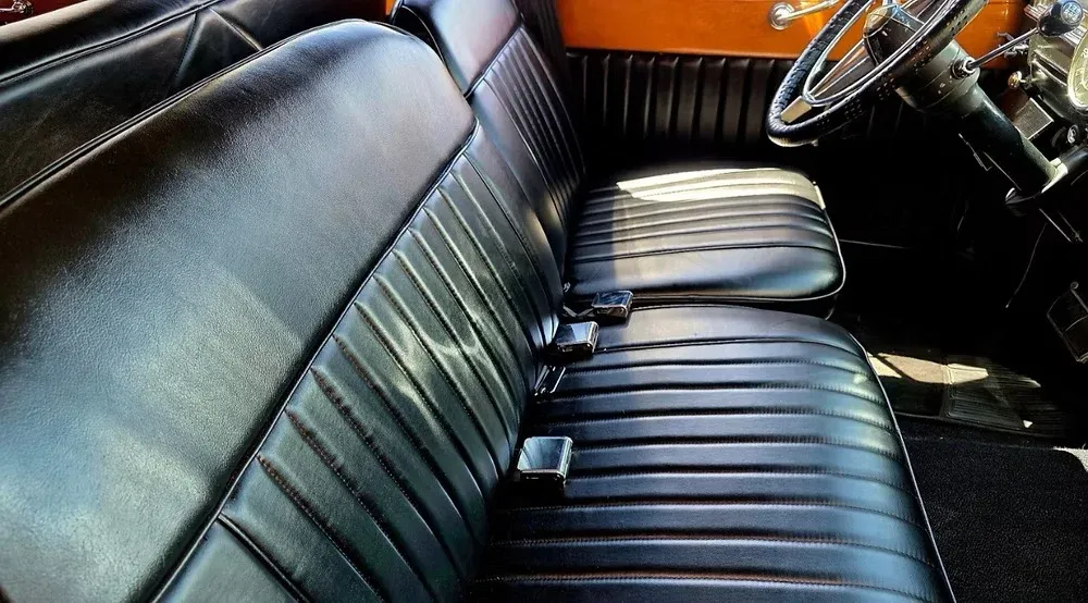 1946 Cadillac Airport Limousine cabin 1946 Cadillac Airport Limousine cabin
